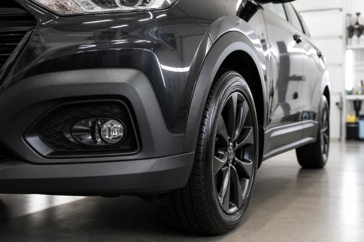 Rénover les plastiques extérieurs ternis d'une voiture
